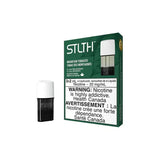 STLTH Pod 3-Pack - Tabac Menthe - Pod prérempli - Vapeshop Mania