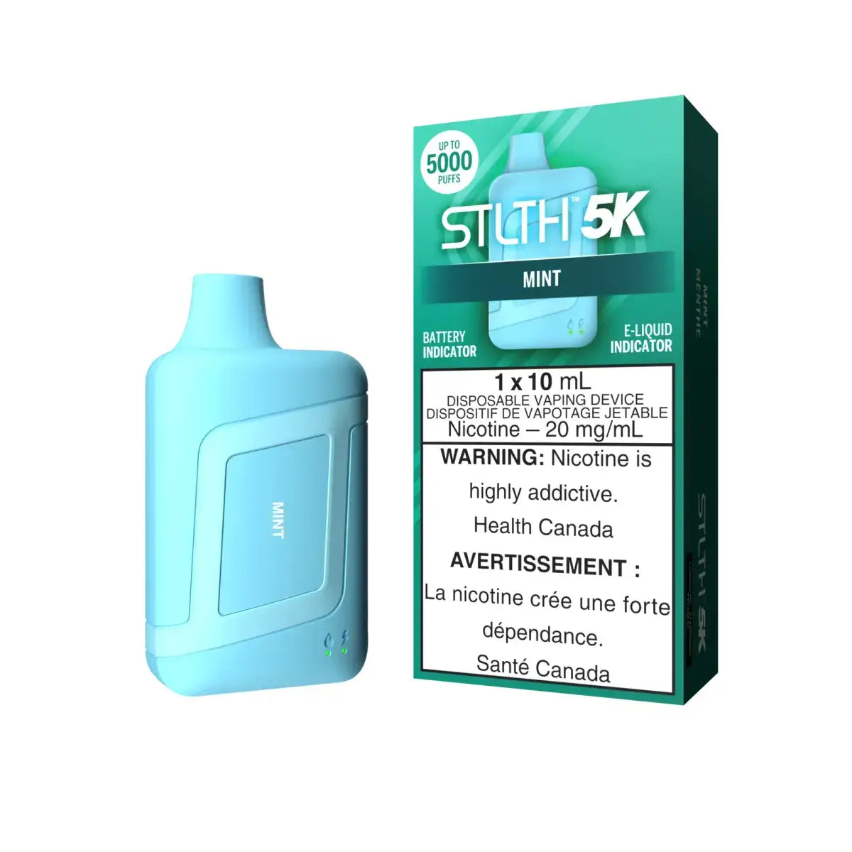 STLTH 5 km - Menthe