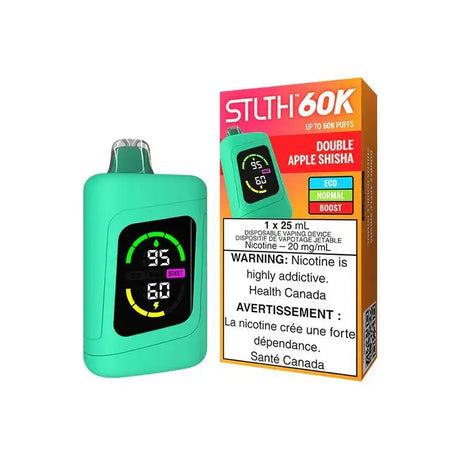 STLTH 60K - Narguilé double pomme
