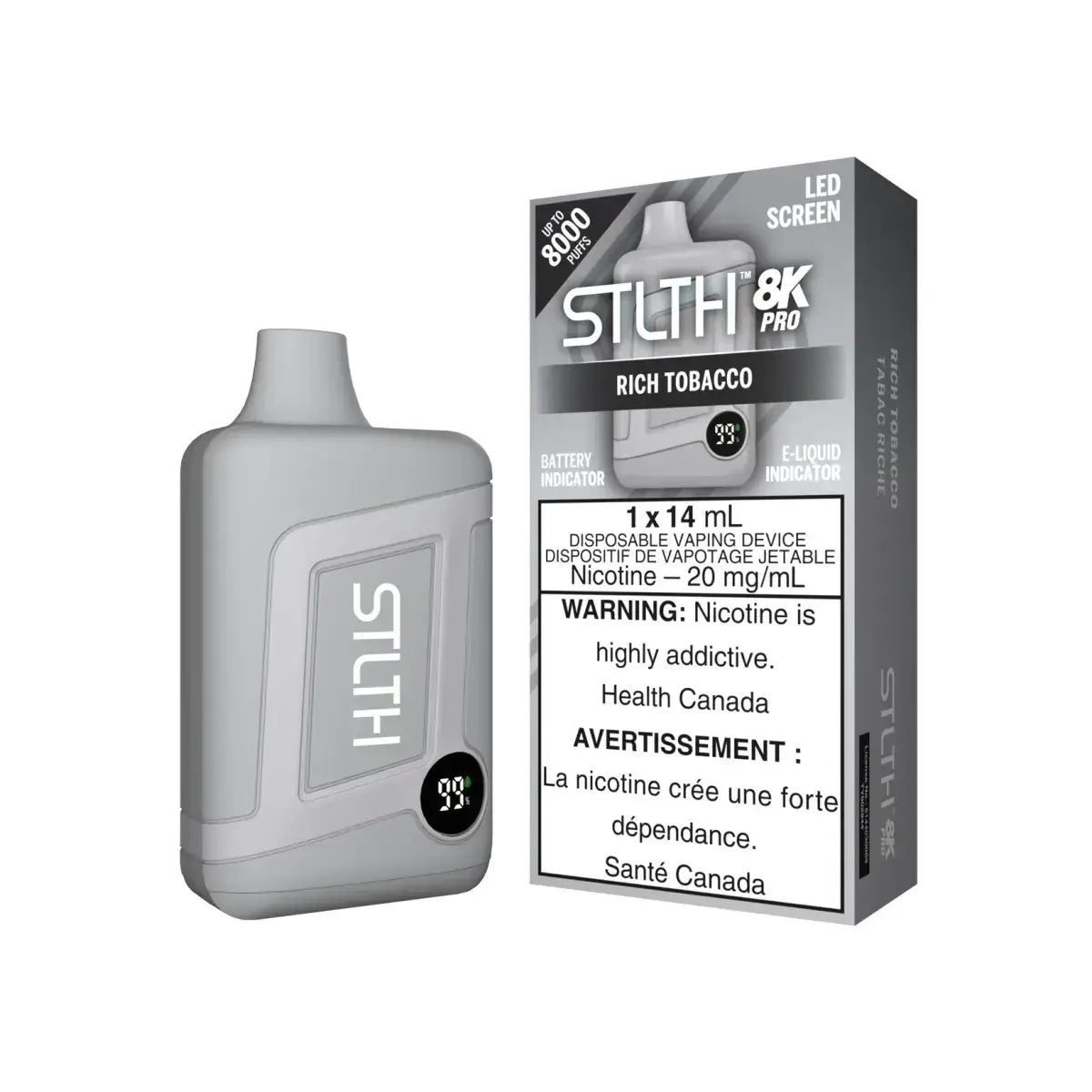 STLTH 8K Pro - Rich Tobacco