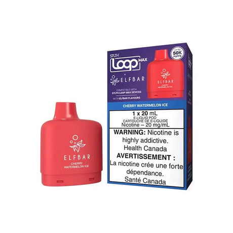 STLTH Loop Max Elfbar Pod - Cherry Watermelon Ice