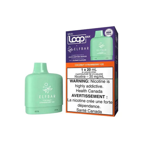 STLTH Loop Max Elfbar Pod - Coconut Strawberry Ice