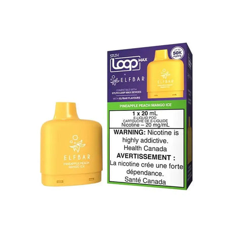 STLTH Loop Max Elfbar Pod - Pineapple Peach Mango Ice