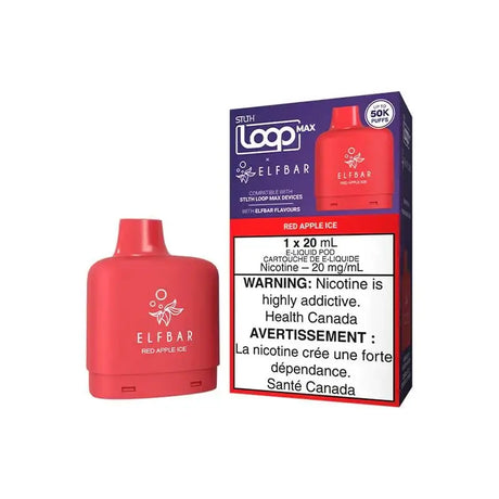 STLTH Loop Max Elfbar Pod - Red Apple Ice