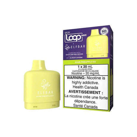 STLTH Loop Max Elfbar Pod - Sour Pineapple Ice