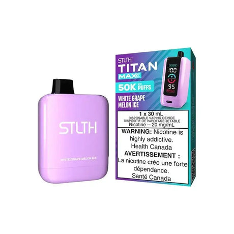 STLTH Titan Max 50K - Raisin blanc, melon et glace