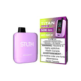 STLTH Titan Max 50K - White Grape Ice - Disposable Vape - Vapeshop Mania