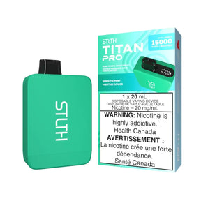 STLTH Titan Pro 15K - Menthe douce - Vape jetable - Vapeshop Mania
