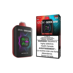 STLTH x Geek Bar 80K - Red Punch Ice - Disposable Vape - Vapeshop Mania