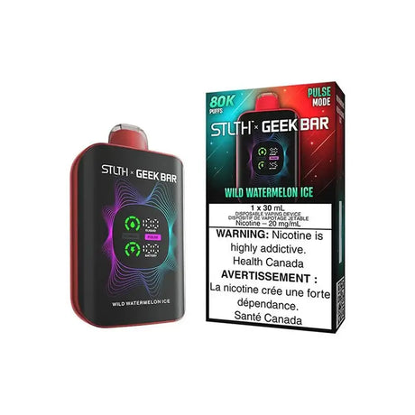 STLTH x Geek Bar 80K - Pastèque sauvage glacée - Vape jetable - Vapeshop Mania