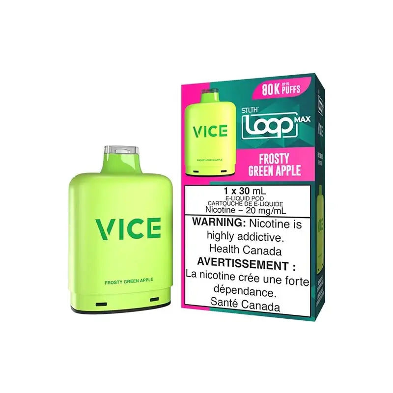 STLTH Loop Max x Vice Pod - Frosty Green Apple