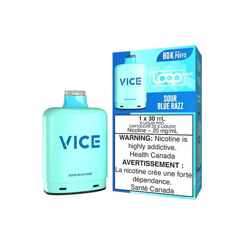 STLTH Loop Max x Vice Pod - Sour Blue Razz