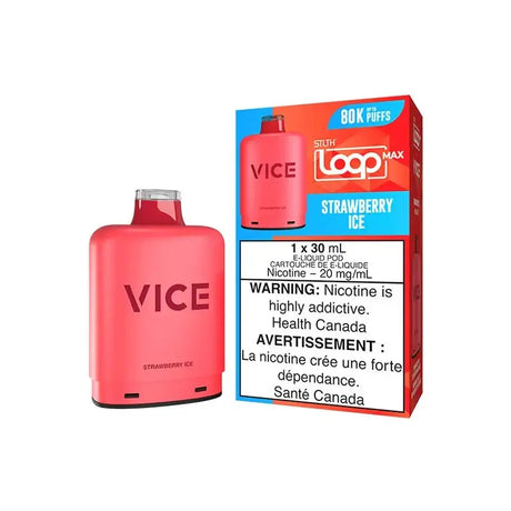 STLTH Loop Max x Vice Pod - Strawberry Ice