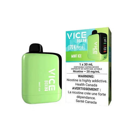 Vice Box 2 70K - Menthe glacée - Vape jetable - Vapeshop Mania