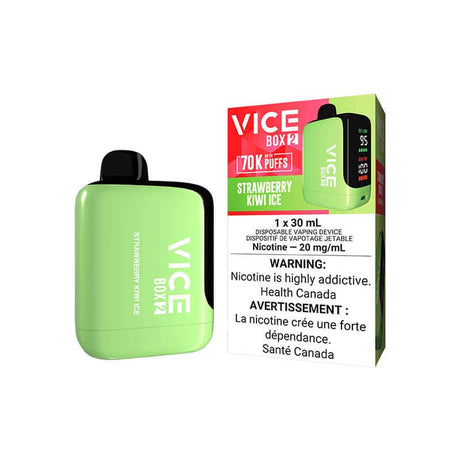 Vice Box 2 70K - Fraise Kiwi Glacé - Vape jetable - Vapeshop Mania