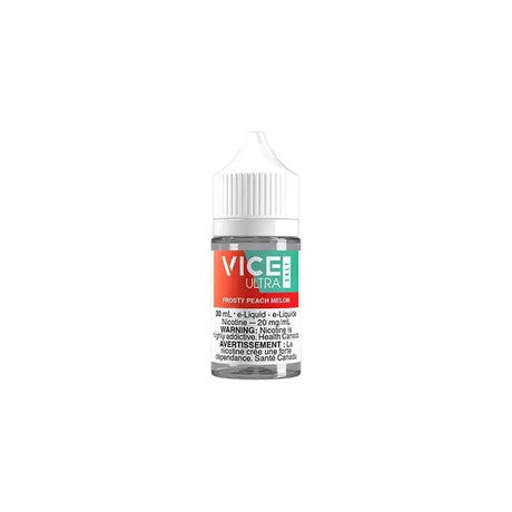 Vice - Frosty Peach Melon - 30mL Salt Nic E-Liquid - Salt Nic E-Liquid - Vapeshop Mania