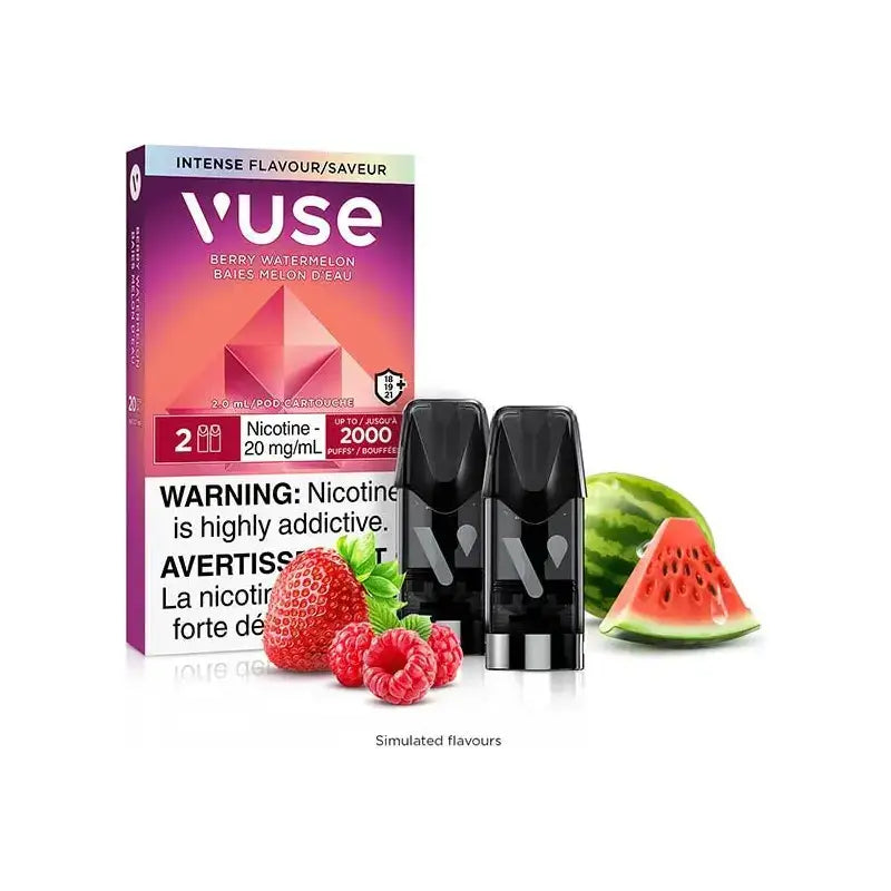 Vuse Pod 2-Pack - Berry Watermelon - Prefilled Pod - Vapeshop Mania