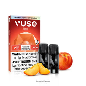 Vuse 2-Pack - Pêche - Pod prérempli - Vapeshop Mania