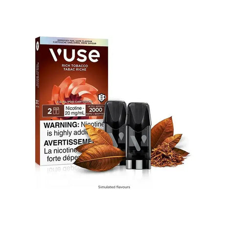 Vuse Pod 2-Pack - Rich Tobacco - Prefilled Pod - Vapeshop Mania