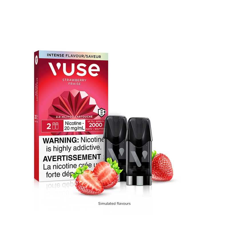 Vuse Pod 2-Pack - Strawberry - Prefilled Pod - Vapeshop Mania
