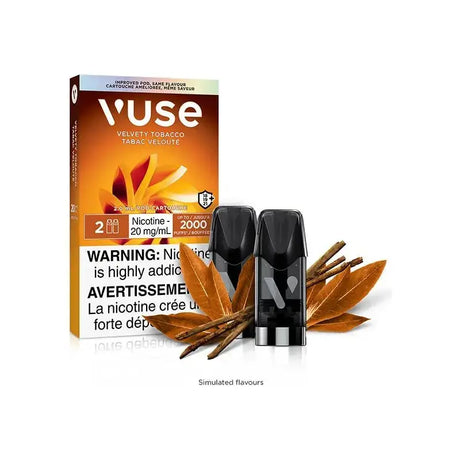 Vuse Pod 2-Pack - Velvety Tobacco - Prefilled Pod - Vapeshop Mania