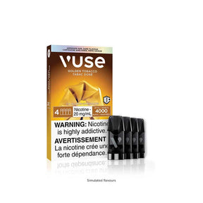 Vuse Pod 4-Pack - Golden Tobacco - Pod prérempli - Vapeshop Mania