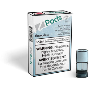 Lot de 3 capsules Z Pods - Sans arôme