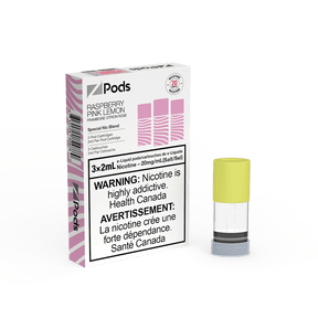 Z Pods Pod 3-Pack - Raspberry Pink Lemon - Prefilled Pod - Vapeshop Mania