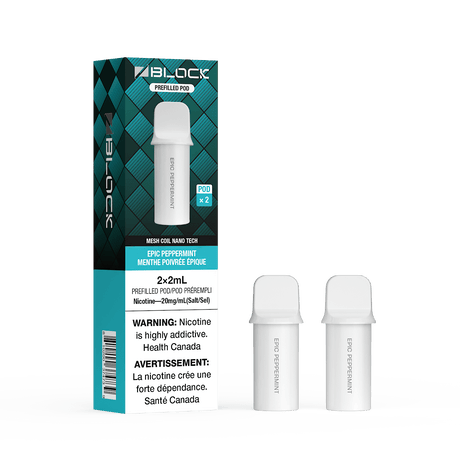 ZBlock 2mL Pod 2-Pack - Epic Peppermint