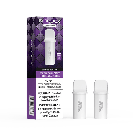 ZBlock 2mL Pod 2-Pack - Trippin Triple Berry