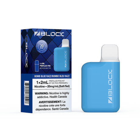 ZBlock 2mL Starter Kit - Bomb Blue Razz