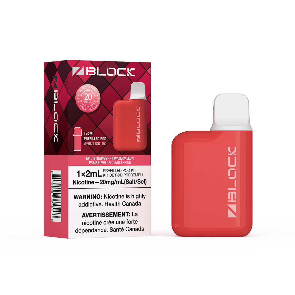 ZBlock 2mL Starter Kit - Epic Strawberry Watermelon