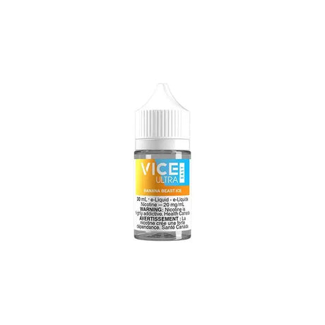 Banana Beast Ice by Vice Ultra - Salt Nic Vape Juice - Vapeshop Mania