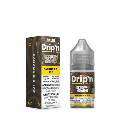 Shop Banana R.B. Ice by Drip'n Envi Refresh - Salt Nic Vape Juice - at Vapeshop Mania
