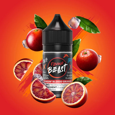 Bangin Blood Orange Iced by Flavour Beast - Salt Nic Vape Juice - Vapeshop Mania