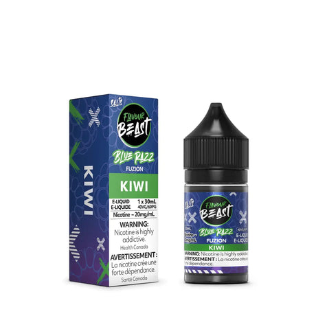 Blue Razz Fuzion Kiwi by Flavour Beast - Salt Nic Vape Juice - Vapeshop Mania