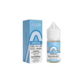 Blueberry Ice by Allo - Salt Nic Vape Juice - Vapeshop Mania