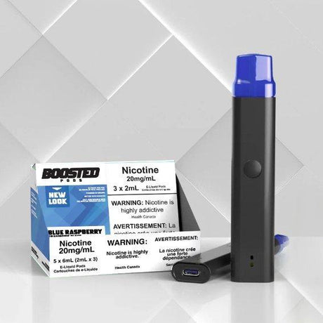 BOOSTED Pods - Blue Raspberry - Vapeshop Mania