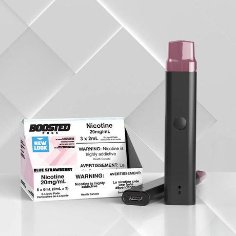 BOOSTED Pods - Blue Strawberry - Vapeshop Mania