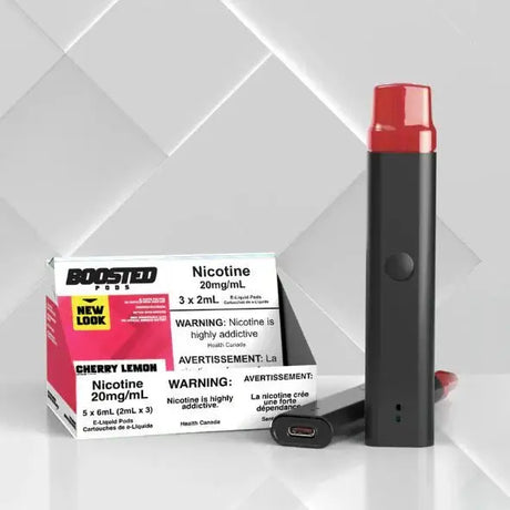 BOOSTED Pods - Cherry Lemon - Vapeshop Mania