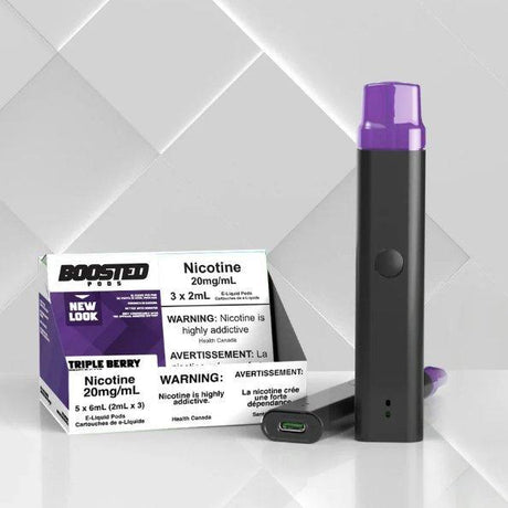 BOOSTED Pods - Triple Berry - Vapeshop Mania