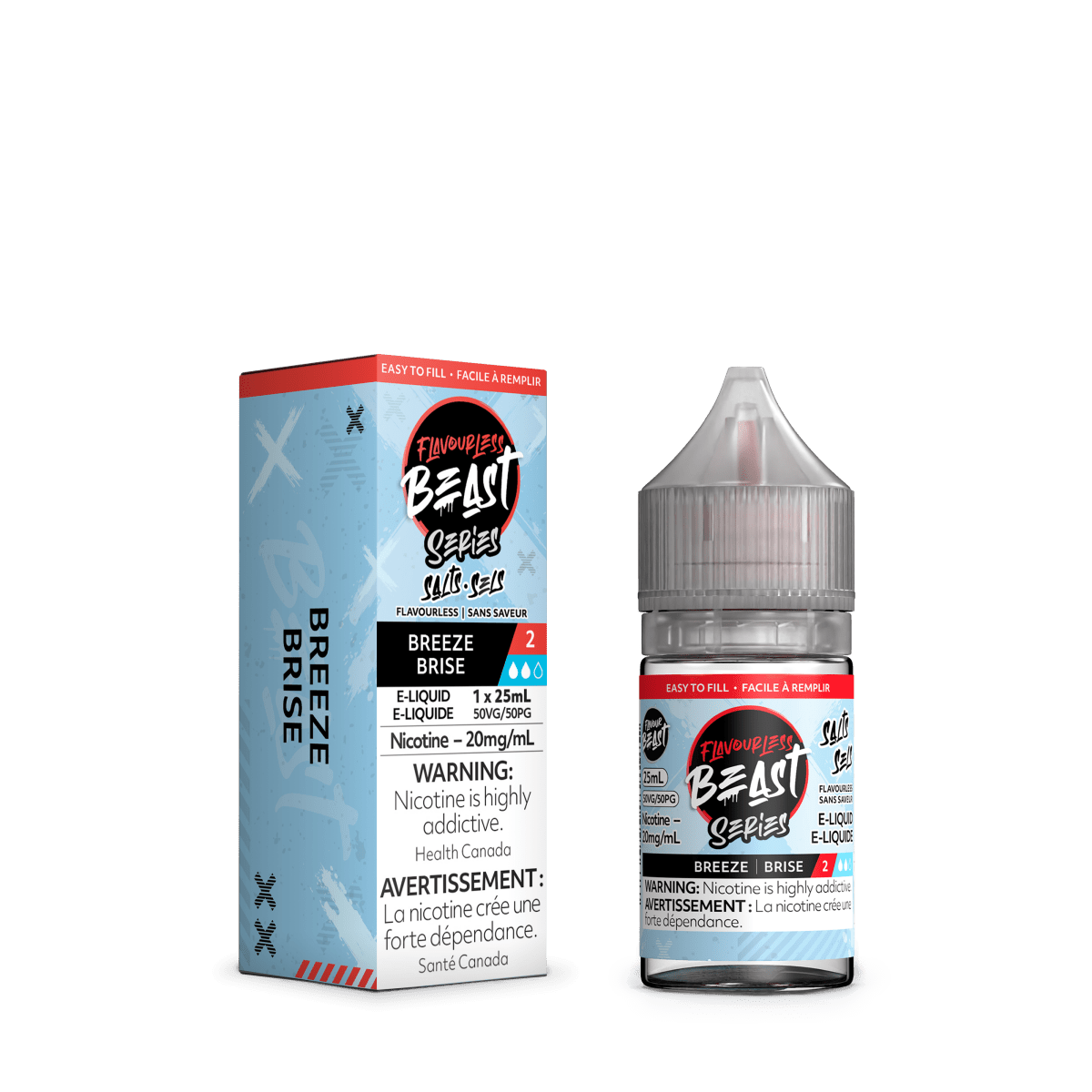 Breeze 2 by Flavourless Beast - Salt Nic Vape Juice - Vapeshop Mania