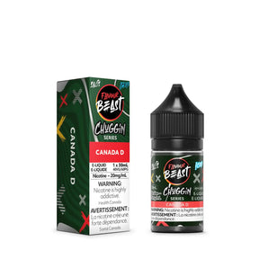 Chuggin Canada D Iced by Flavour Beast - Salt Nic Vape Juice - Vapeshop Mania