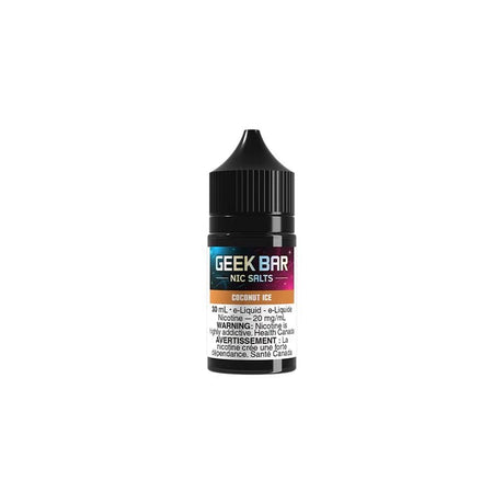Shop Coconut Ice By Geek Bar Nic Salts - at Vapeshop Mania