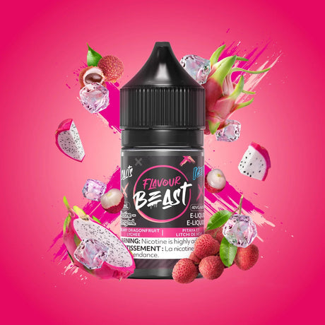 Dreamy Dragonfruit Lychee Iced by Flavour Beast - Salt Nic Vape Juice - Vapeshop Mania