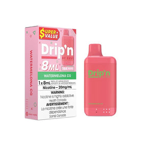 Shop Drip'n by Envi 16K Disposable - Watermelona CG - at Vapeshop Mania