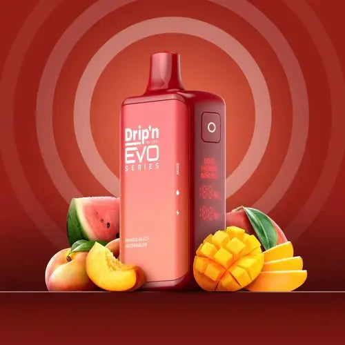 Drip'n by Envi EVO Series 28K Disposable - Mango Peach Watermelon - Vapeshop Mania
