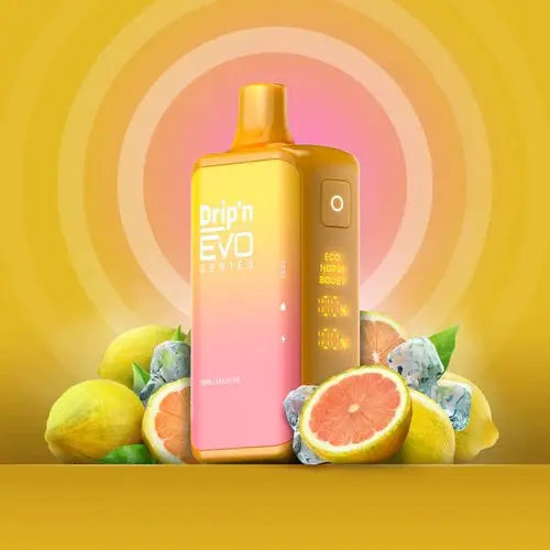 Drip'n by Envi EVO Series 28K Disposable - Pink Lemon Ice - Vapeshop Mania