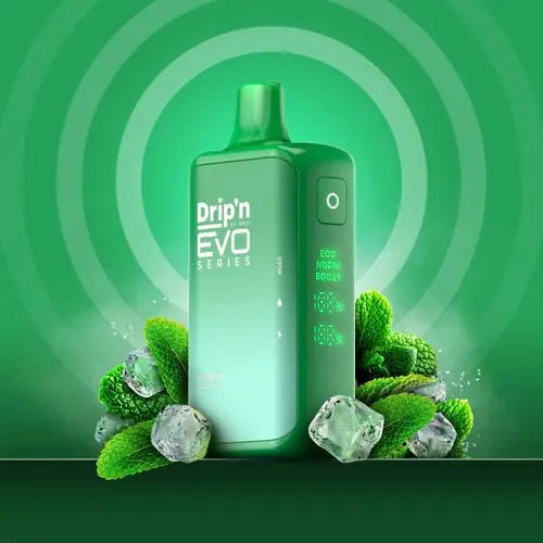 Drip'n by Envi EVO Series 28k Disposable - Spearmint Blast lce - Vapeshop Mania