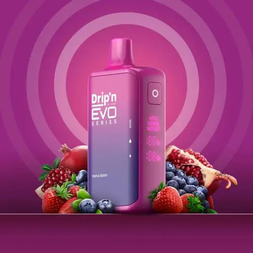 Drip'n by Envi EVO Series 28K Disposable - Triple Berry - Vapeshop Mania
